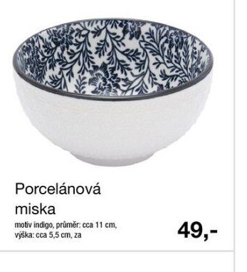 Porcelánová miska