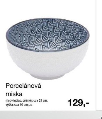 Porcelánová miska