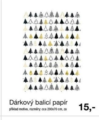Dárkový balicí papír