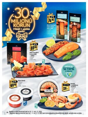 akční leták Albert 16.11.2022-31.12.2022