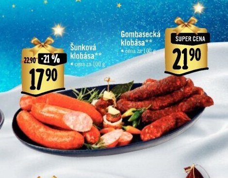 Gombasecká klobása