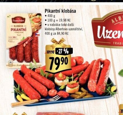 Pikantní klobása