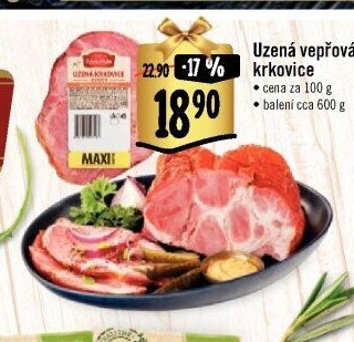 Uzená vepřová krkovice