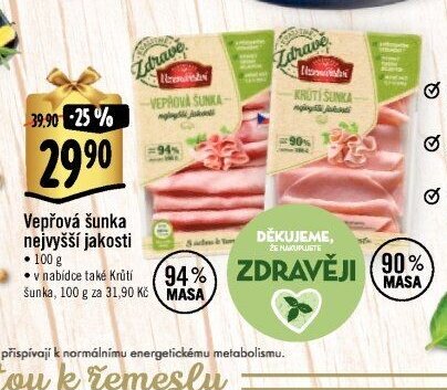 Vepřová šunka nejvyšší jakosti