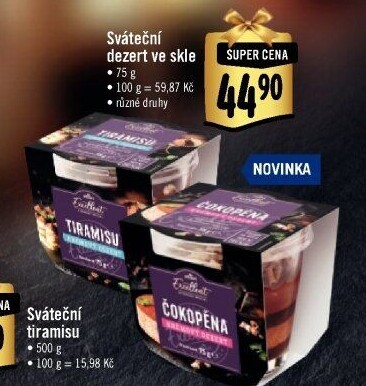 Dezert ve skle Albert Excellent