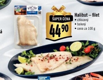 Halibut filety Albert