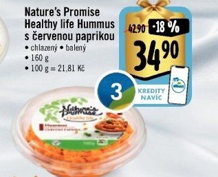 Hummus Healthy life Nature'
