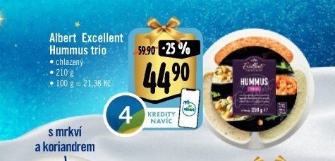 Hummus trio Albert Excellent