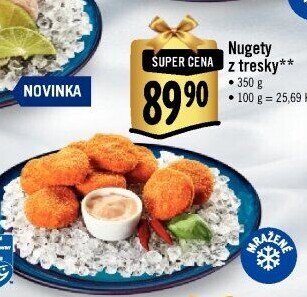 Obalované nugety z tresky mražené Albert Heijn