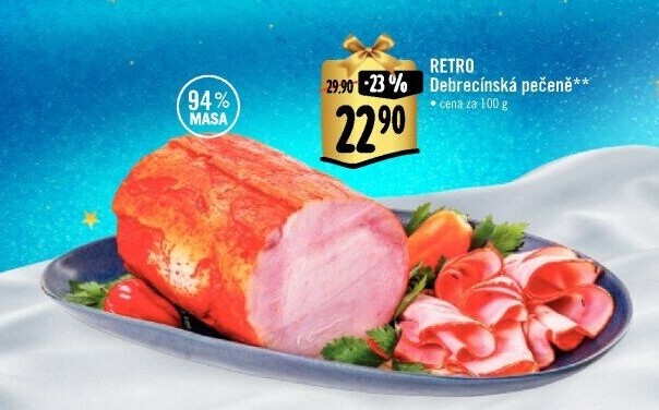 Pečeně debrecínská Albert Retro