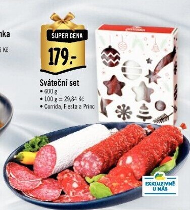 Salám sváteční mix Krahulík