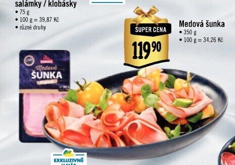 Šunka medová Váhala