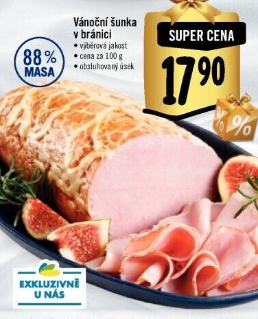 Šunka výběrová vánoční