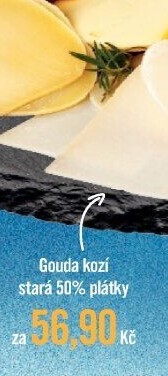 Sýr Gouda kozí stará 50%