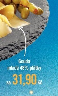 Sýr Gouda mladá 48%