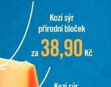 Sýr kozí přírodní
