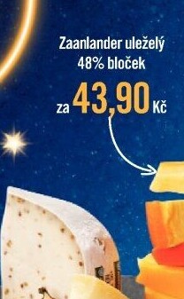 Sýr Zaanlander 48 %