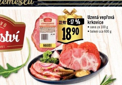 Uzená krkovice Albertovo uzenářství