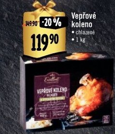 Vepřové koleno Sous vide Albert Excellent
