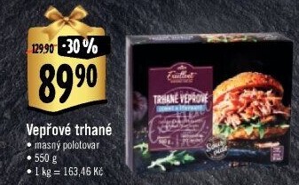 Vepřové trhané maso Sous vide Albert Excellent