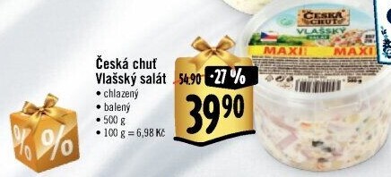 Vlašský salát Česká chuť