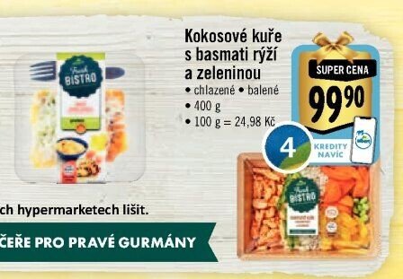Kokosové kuře s basmati rýží a zeleninou