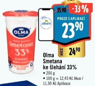 Olma Smetana ke šlehání 33%