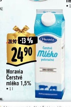 Moravia Čerstvé mléko 1,5%