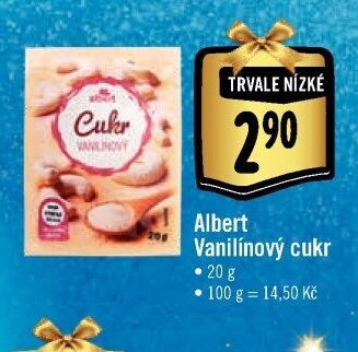 Albert Vanilínový cukr