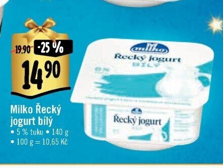 Milko Řecký jogurt bílý