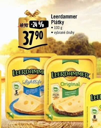 Leerdammer Plátky