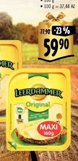 Leerdammer Plátky MAXI