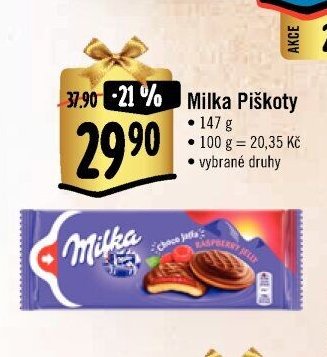 Milka Piškoty
