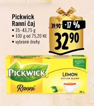 Pickwick Ranní čaj