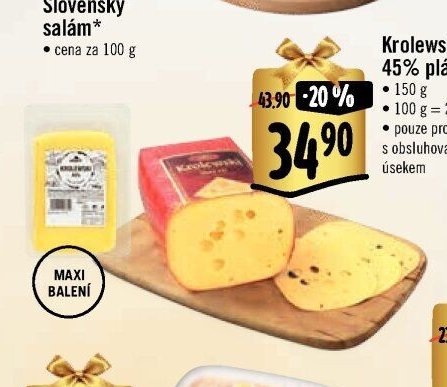 Krolewski 45% plátky