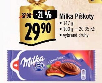 Čokopiškoty Milka