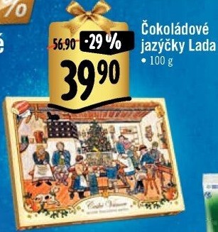 Jazýčky čokoládové Carla