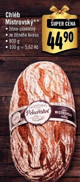 Mistrovský chléb Albert