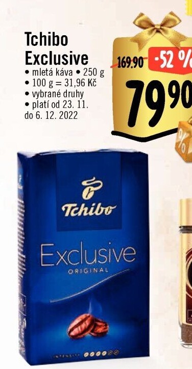 Mletá káva Tchibo Exclusive