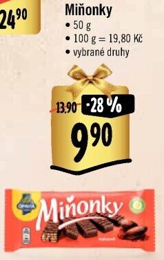 Oplatky Miňonky Opavia