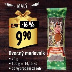 Ovocný medovník