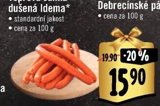 Párky debrecínské