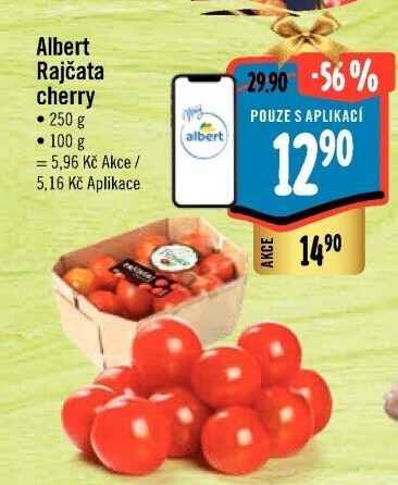 Rajčata cherry Albert