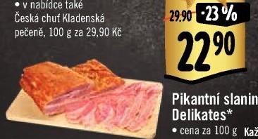 Slanina pikantní delikates