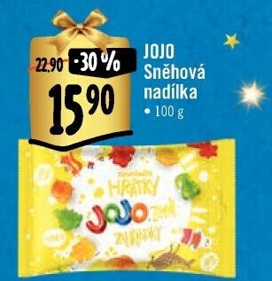 Sněhová nadílka Jojo