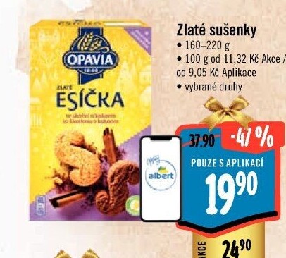 Sušenky Zlaté Opavia - boxy