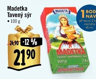 Sýr tavený smetanový Madetka
