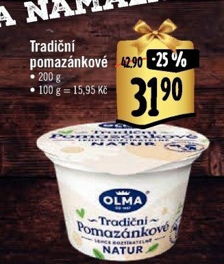 Tradiční pomazánkové Olma