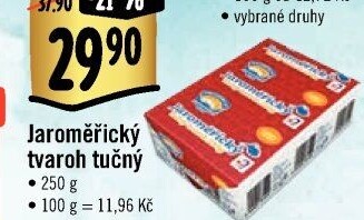 Tvaroh tučný Jaroměřický