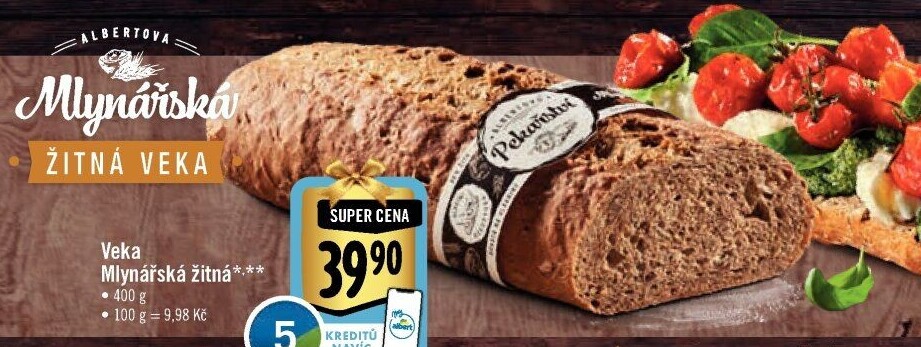 Veka Mlynářská žitná Albert